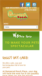 Mobile Screenshot of pamperedpoochplaceny.com